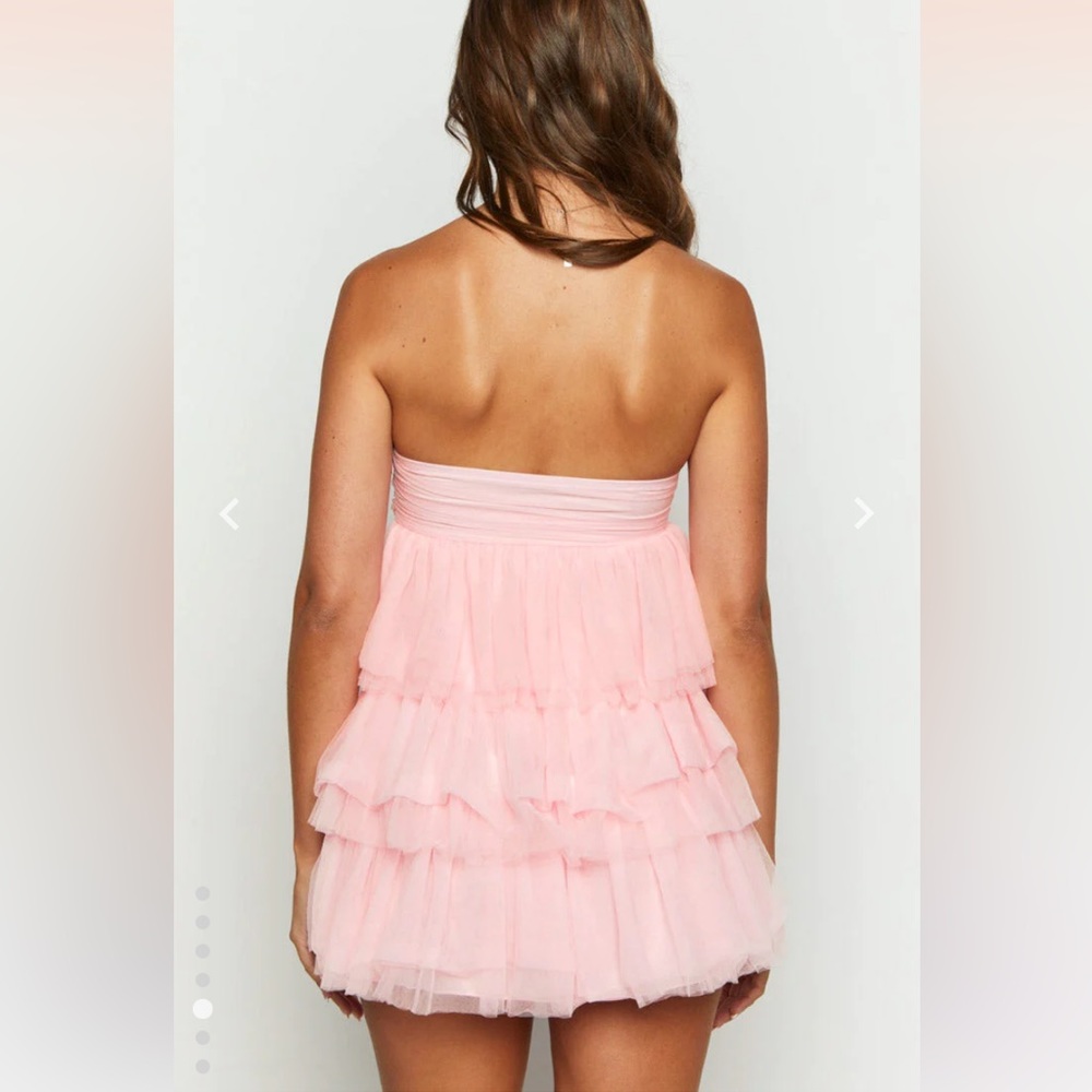 pink mini birthday dress